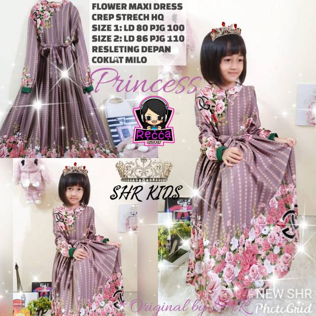 Princess flower kids // ORI SHR