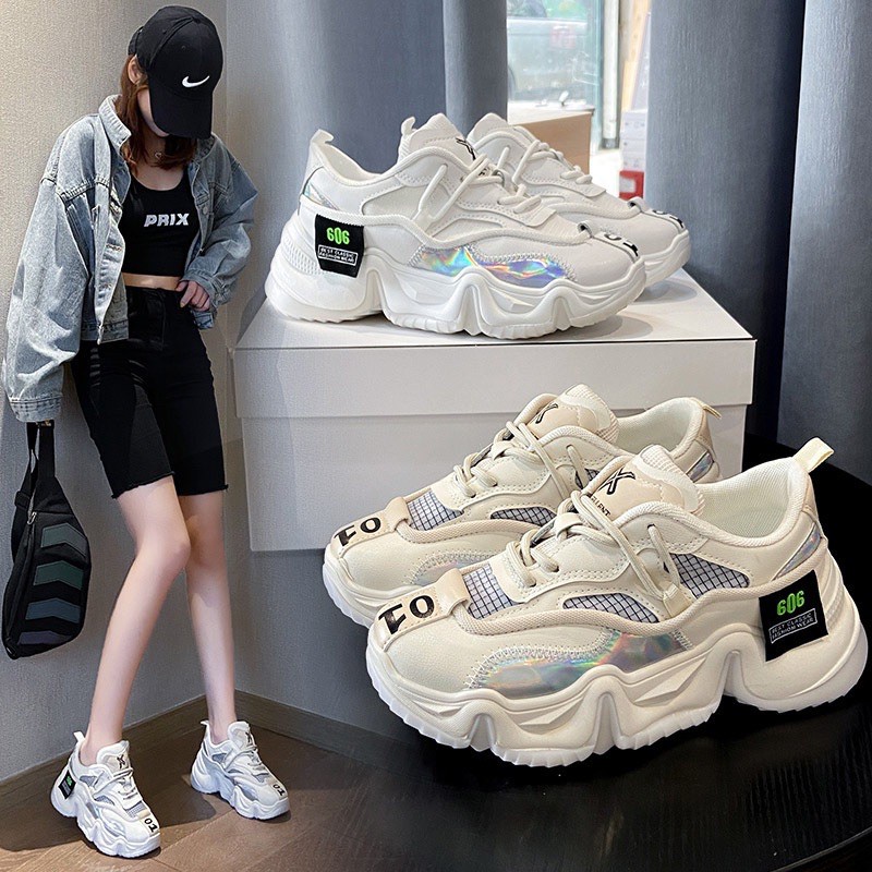 SNEAKERS WANITA (H-882) AC STORE SEPATU SNEAKERS WANITA SVN