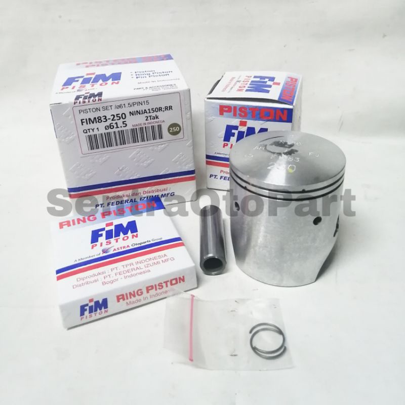 Piston seher kit ninja r ninja rr oversize 250 fim