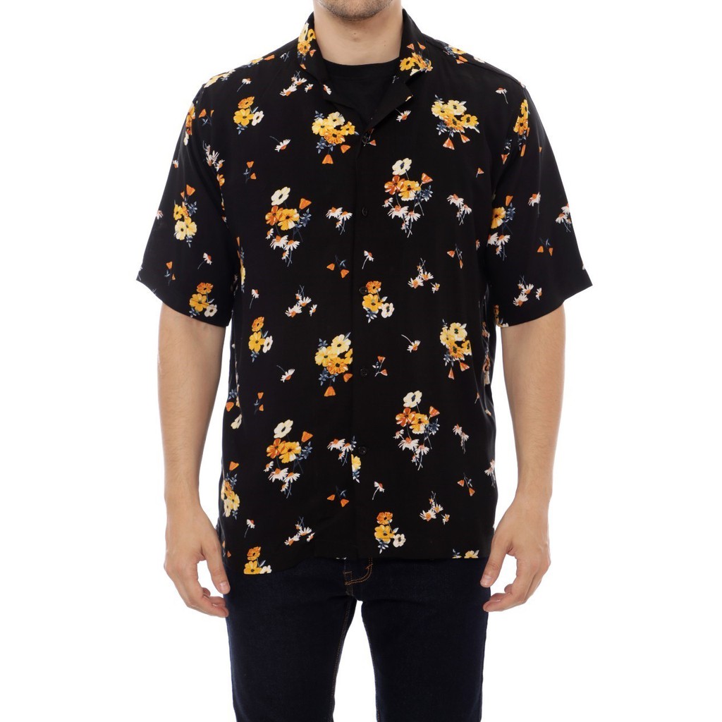 Kameja kasual klasik kameja pria