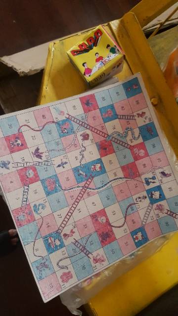 Ludo ular tangga board game jadul jaman dulu doloe kuno