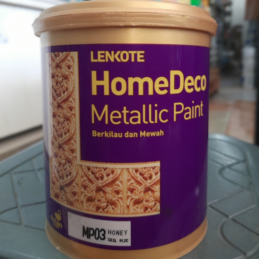 Cat Tembok Avian Lenkote Home Deco Metallic 0.75 Liter