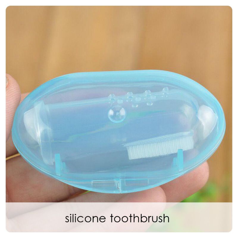 BEVAVAR Sikat Gigi bayi Jari Silicon - Finger Tooth Brush - Pembersih Mulut Bayi