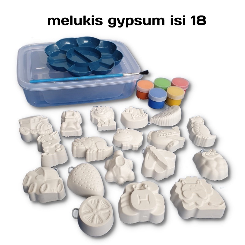 

RnB.Edutoys PAKET MELUKIS GYIPSUM mainan edukasi edukatif anak sensory toys