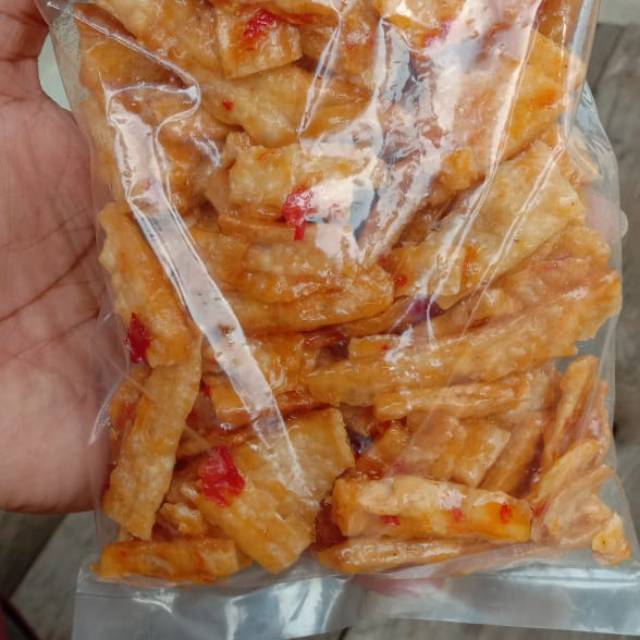 

Keripik singkong pedas manis/Asin/cemilan singkong