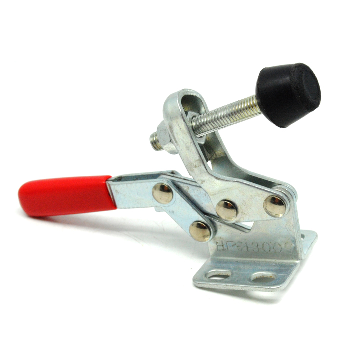 Vertical Hold Down Handle Clamp - Silver