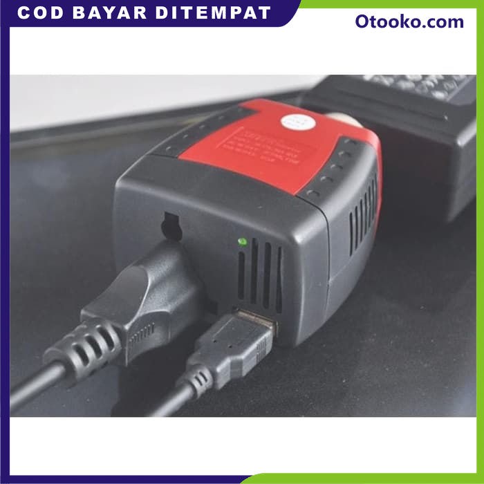 Adapter Compact Power Car Inverter 150W 220V AC DC EU Plug 5V 1 USB