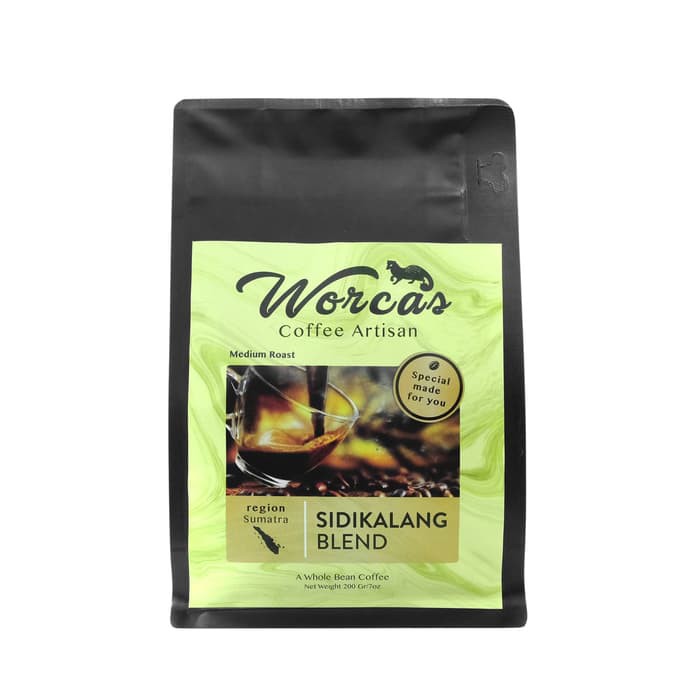 

WORCAS Kopi Sidikalang Blend 200gr Medium Roast - kkp2425