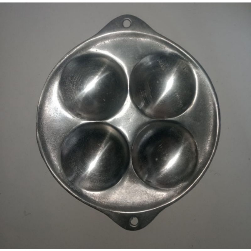 Cetakan martabak telur, cilor, kue apem 4 Lubang