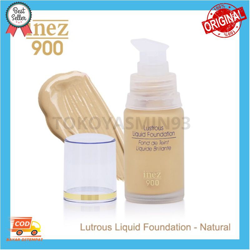 Inez 900 Lustrous Liquid Foundation Murah