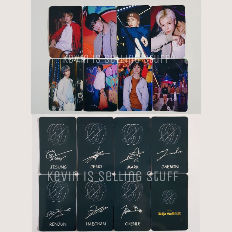 Unofficial NCT Dream Photocard PC Replica Album Deja Vu Version 1 Ver A