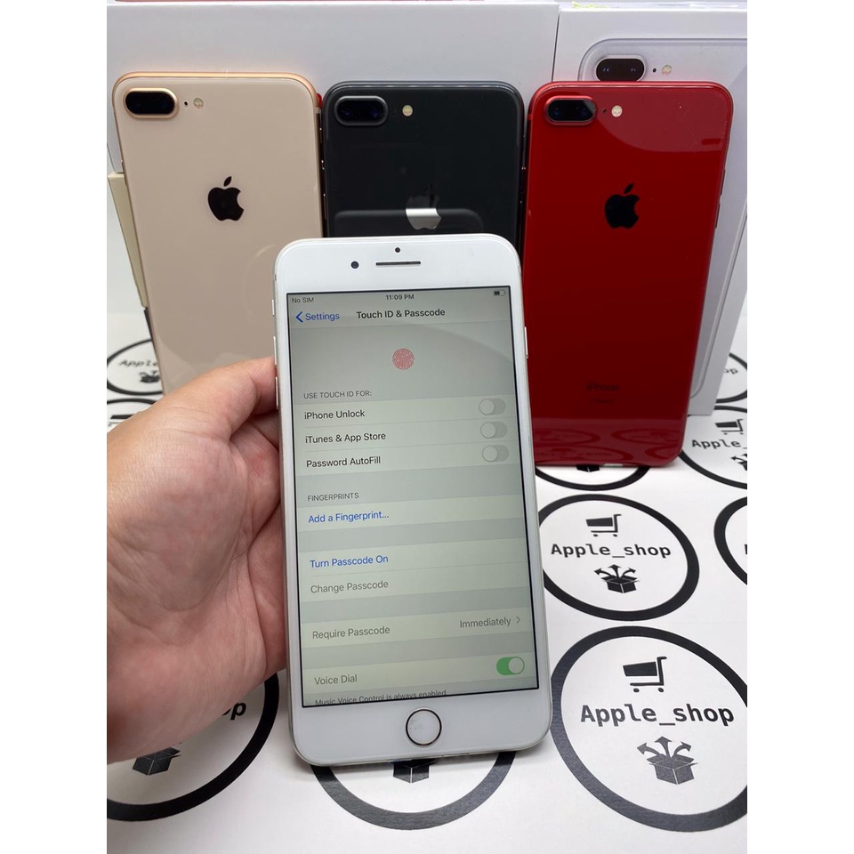 iphone 8 plus 64gb Lcd Original Mulus Original Bukan Refurbish / Rekondisi