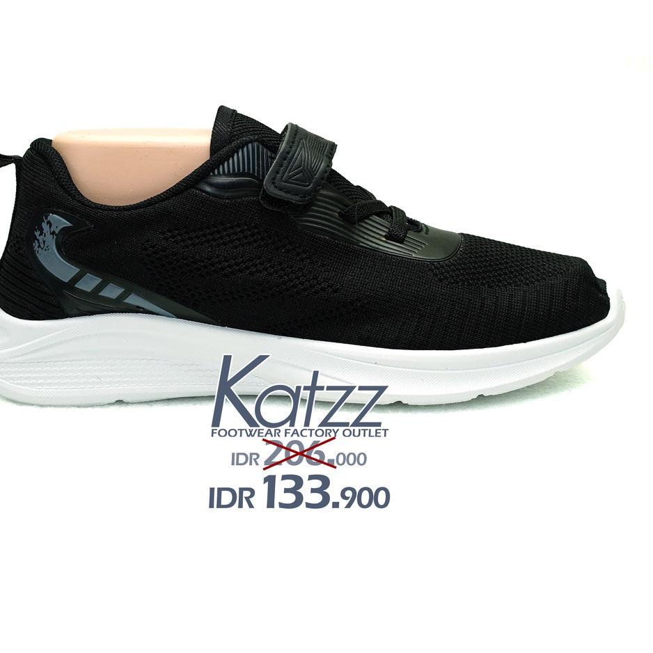 Terupdate Katzz - Sepatu Anak Sekolah VELCRO SD TK SMP HITAM PUTIH UK 28-39 ORIGINAL Sepatu Anak cowok cewek BAHAN LEBUT SOLE TEBAL DENGAN SOFT FOAM INSOLE untuk kenyamanan anak sekolah. VELCRO STUDENT SHOES. SEPATU MURID SEKOLAH [SWALLOW X KATZZ SCH 01 B
