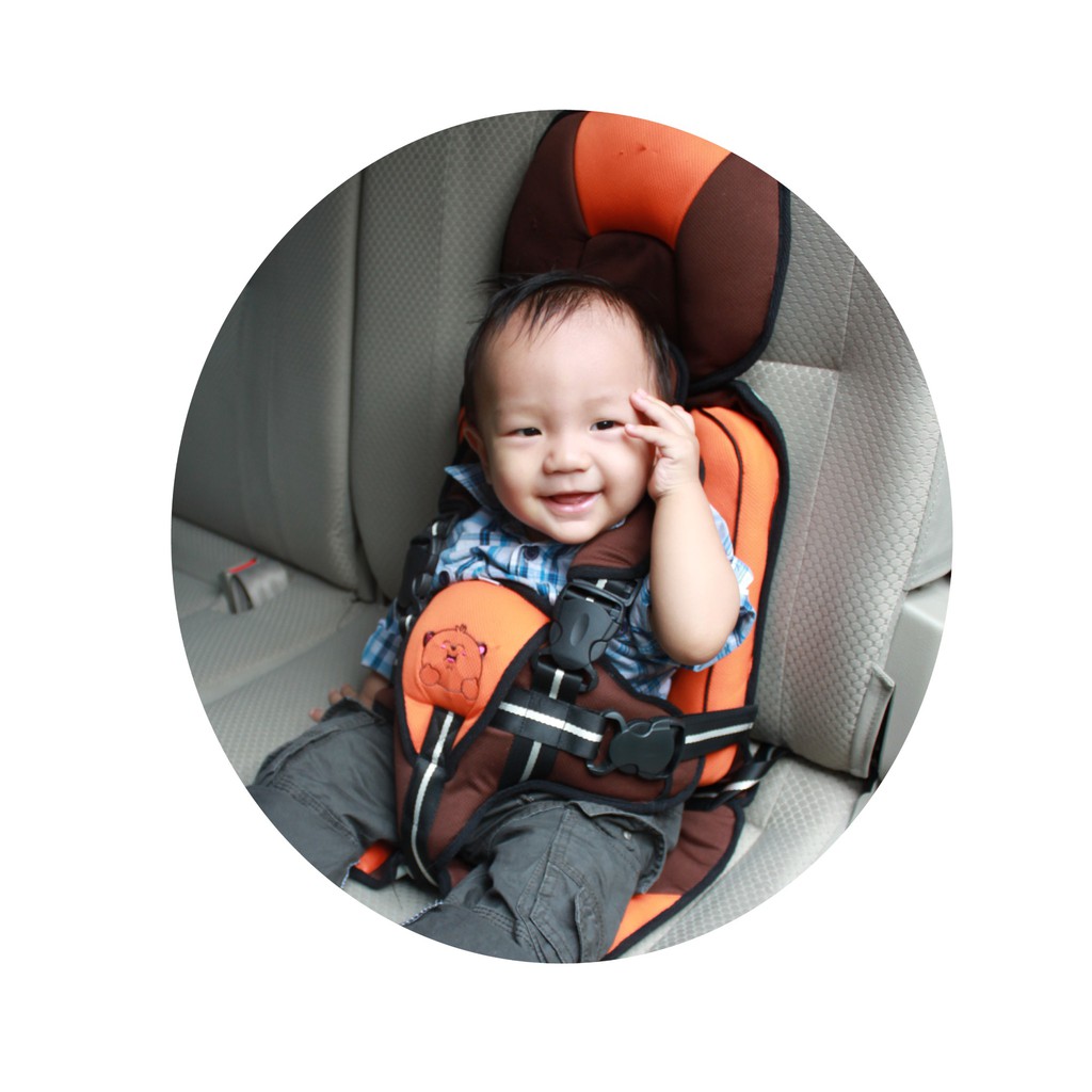 Car Seat Cushion Kiddy Baby-Sabuk Pengaman Anak Balita Nyaman Di Mobil