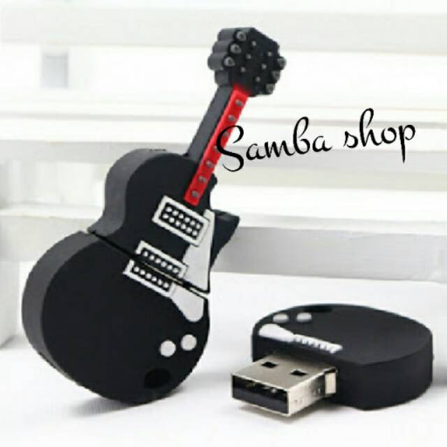  FLASHDISK  KARAKTER UNIK  LUCU GITAR Shopee Indonesia