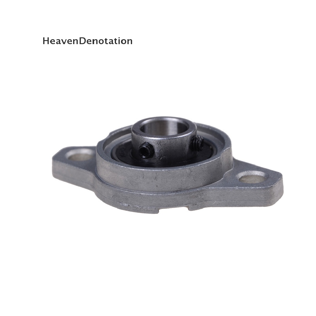 [HeavenDenotation] 2Pcs 12mm Bore Diameter KFL001 Pillow Block Bearing Flange Rhombic Bearings