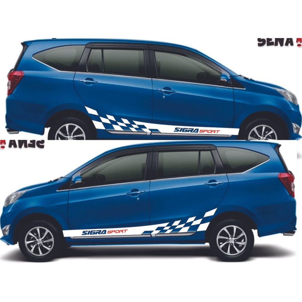 [COD] PROMO STIKER STRIPE MOBIL SIGRA CUTTING STIKER SIGRA SPORT