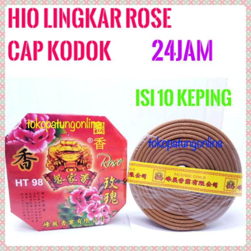 Hio Lingkar Cendana Sandalwood isi 10