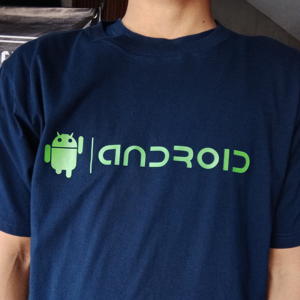 Kaos Android Developer keren / Baju programer IT teknologi sosmed keren pintar sengaja trend