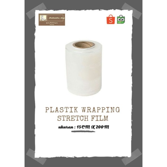 PLASTIK WRAPPING 15CM | STRETCH FILM