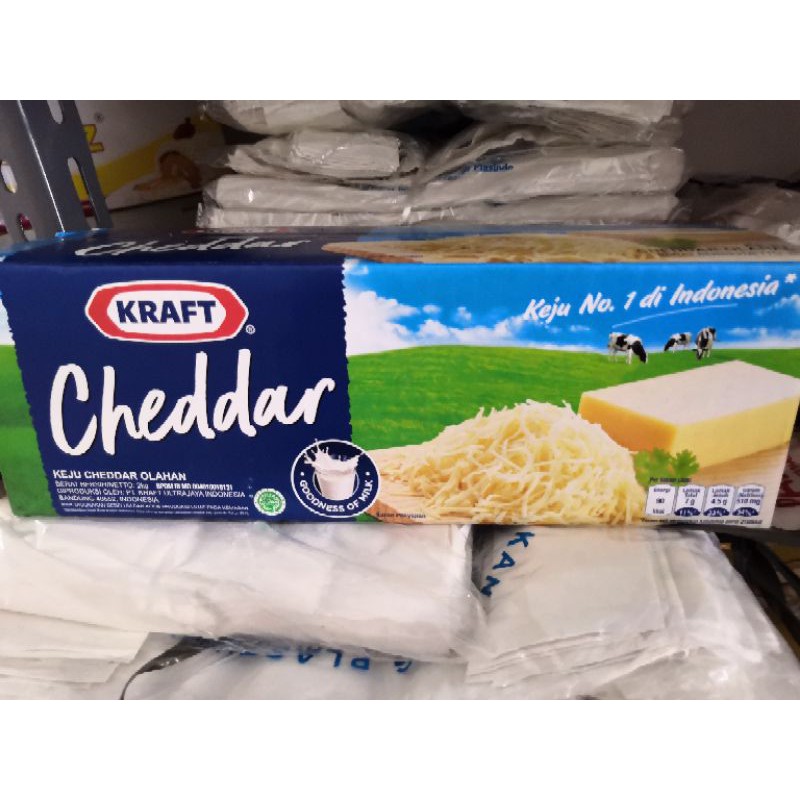 

Kraft cheddar keju 2kg