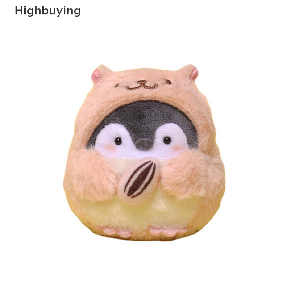 Hbid Gantungan Kunci Boneka Plush Bentuk Penguin / Hamster Lucu Glory