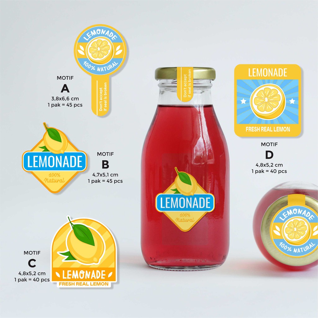 

Label stiker segel botol, label makanan, minuman, gambar, tulisan custom