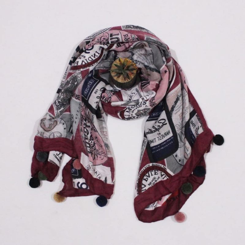 

PHASMINA KORAN POM POM