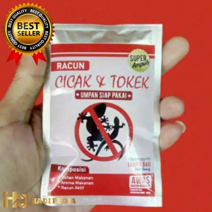 RACUN CICAK DAN TOKEK/toke-PEMBASMI SUPER AMPUH.umpan siap saji/pakai.