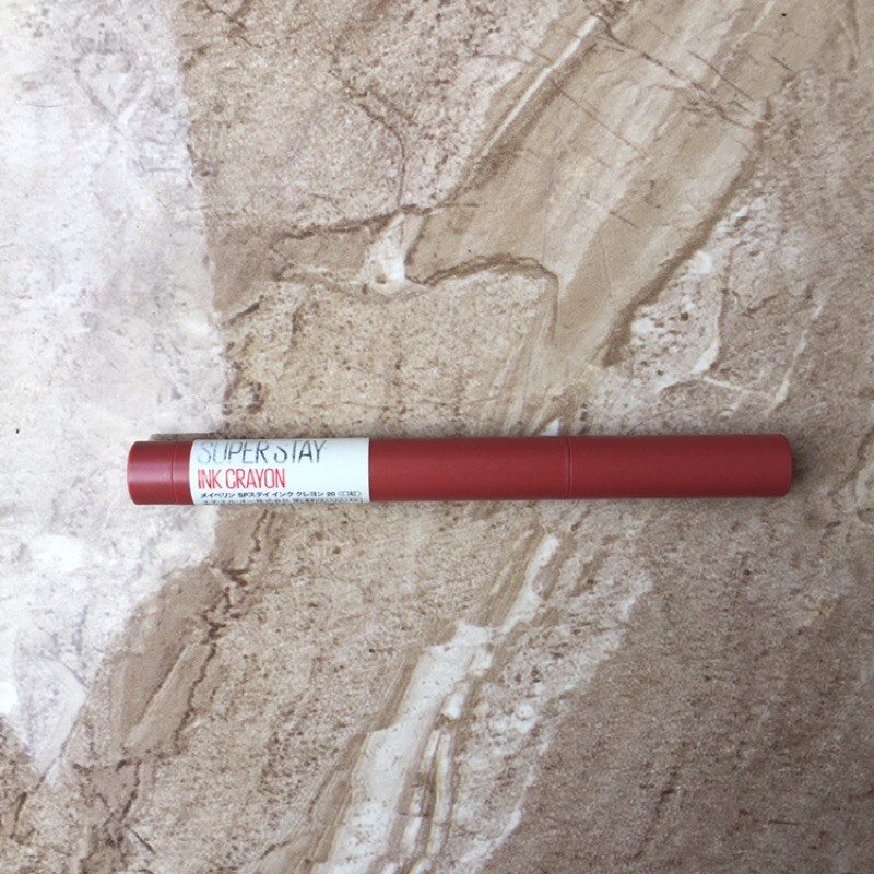 Maybelline Superstay Ink Crayon Matte Lipstick - Shade 20 Enjoy The View