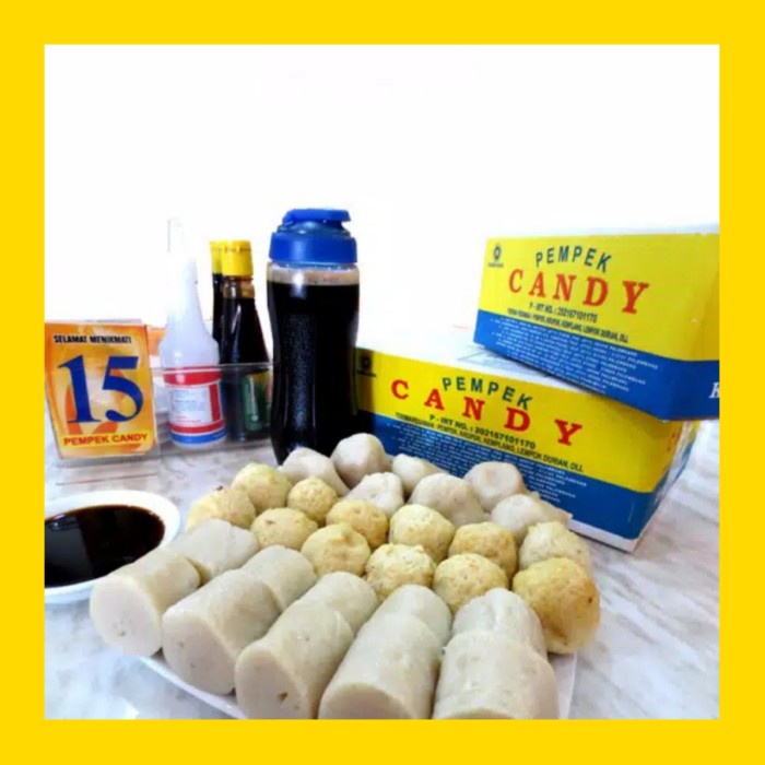 Pempek Candy Paket A Empek Empek Asli Palembang Mpek Mpek