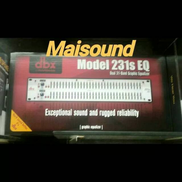 Equalizer DBX 231s EQ ORIGINAL