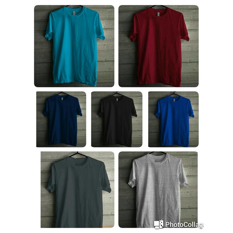 2XL (XXL) KAOS POLOS COTTON COMBED 30S PREMIUM SIZE JUMBO