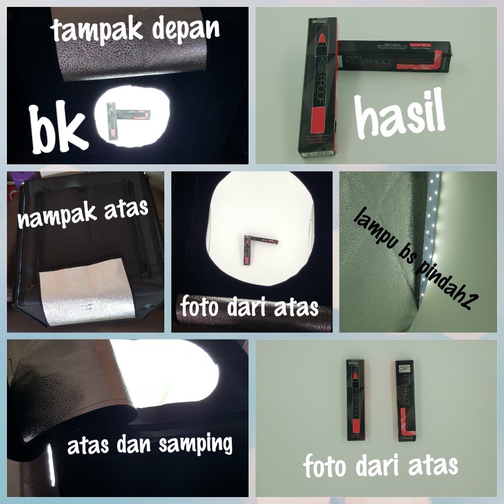 Mini Photo Studio Box ( full reflector ) /ALAT FOTO ONLINE SHOP