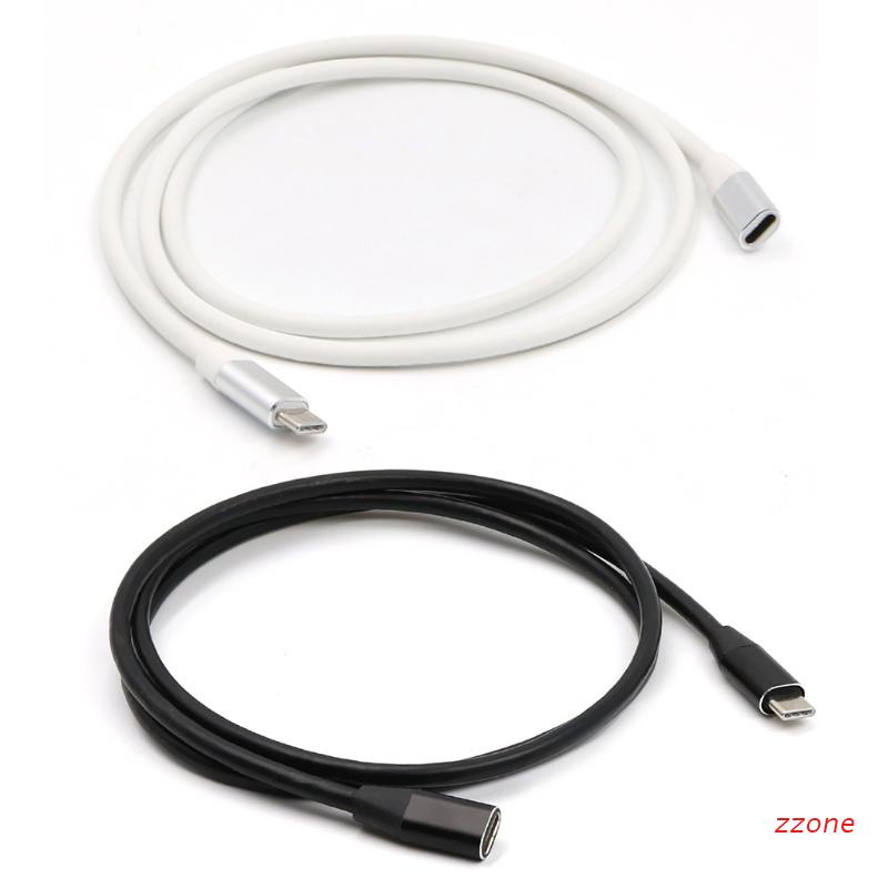 Zzz Kabel Extension Konektor Charger / Data Usb 3.1 Male Ke Usb-C Female Panjang 1m