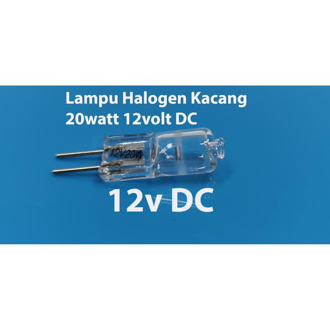 LAMPU HALOGEN KACANG 12V