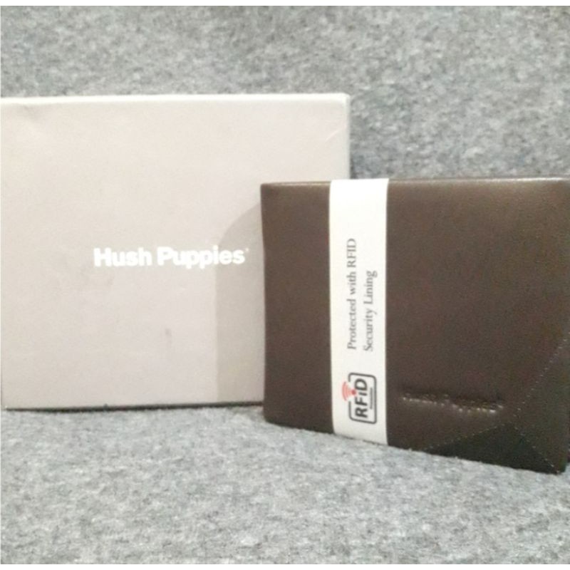 Dompet Pendek IMAM RFiD merk Hush Puppies Original 