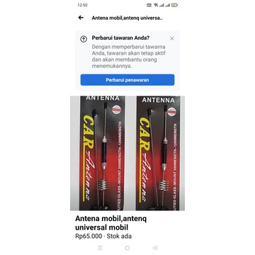 Antena variasi mobil/Antena mobil universal