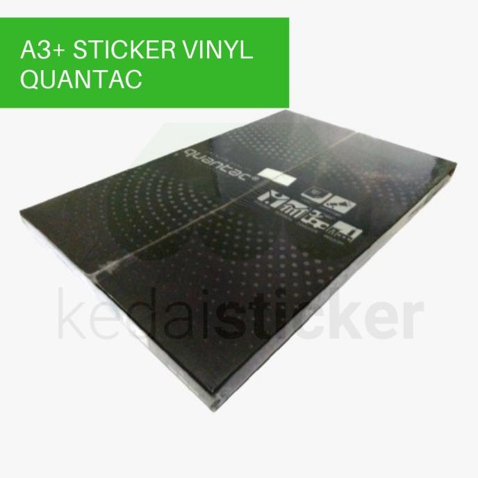 

Sticker Vinyl A3+ QUANTAC (GLOSSY, MATTE, TRANSPARENT) Star Seller Termurah