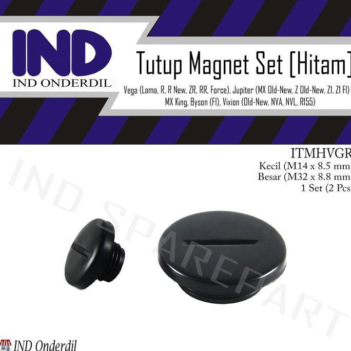 Baut Tutup Blok/Bak Magnet Besar/Kecil Hitam Set Jupiter Z Old Burhan Buru Order