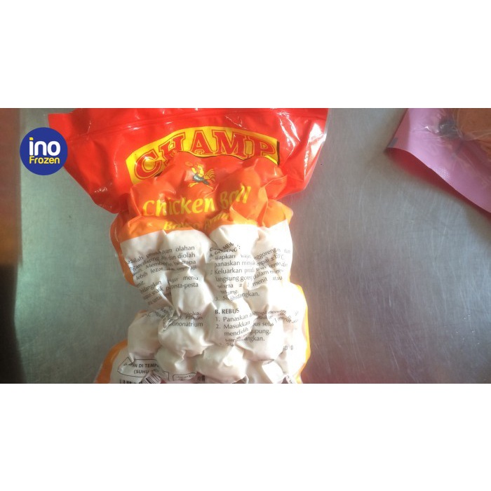 

champ chicken ball isi 50 butir