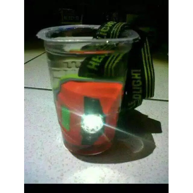 Senter kepala / Headlamp LED Mitsuyama MS-334 Camping / Outdoor