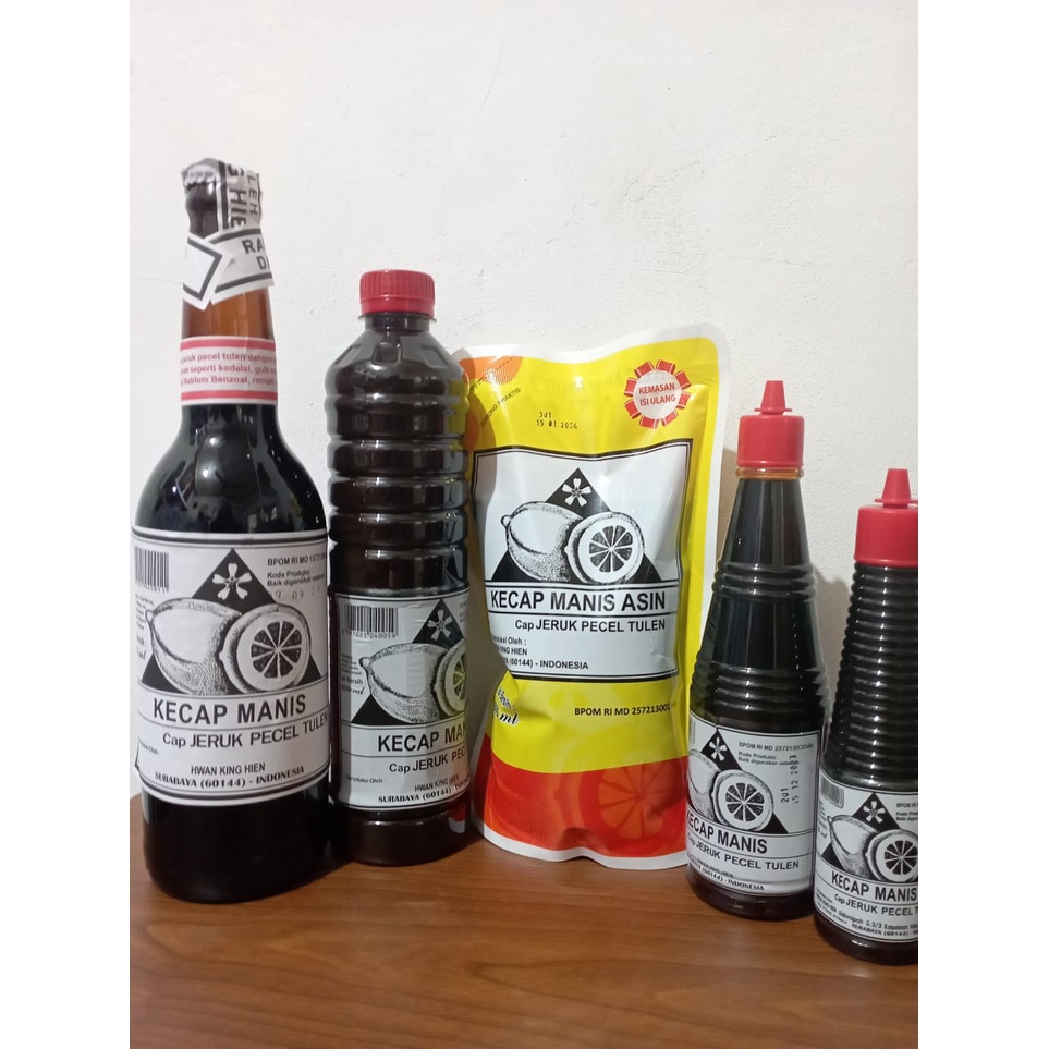 

Cap Jeruk Tulen, Kecap manis khas Surabaya 600ml