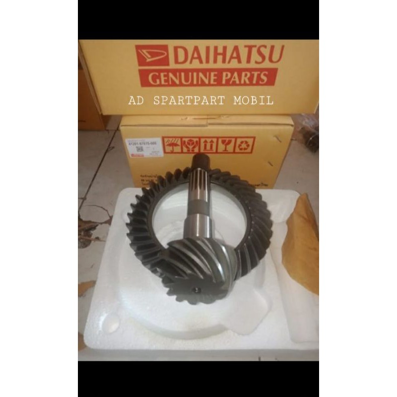 gear set gir set final gear crown wheel Daihatsu Taft F70 F 70 11x37