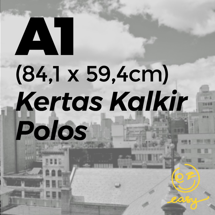 

Kertas Kalkir A1 Polos