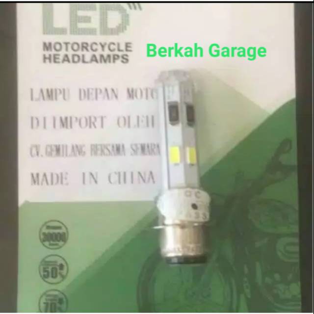 Lampu Depan Rtd M11P H6 Bebek Dan All Matic Sinar Putih