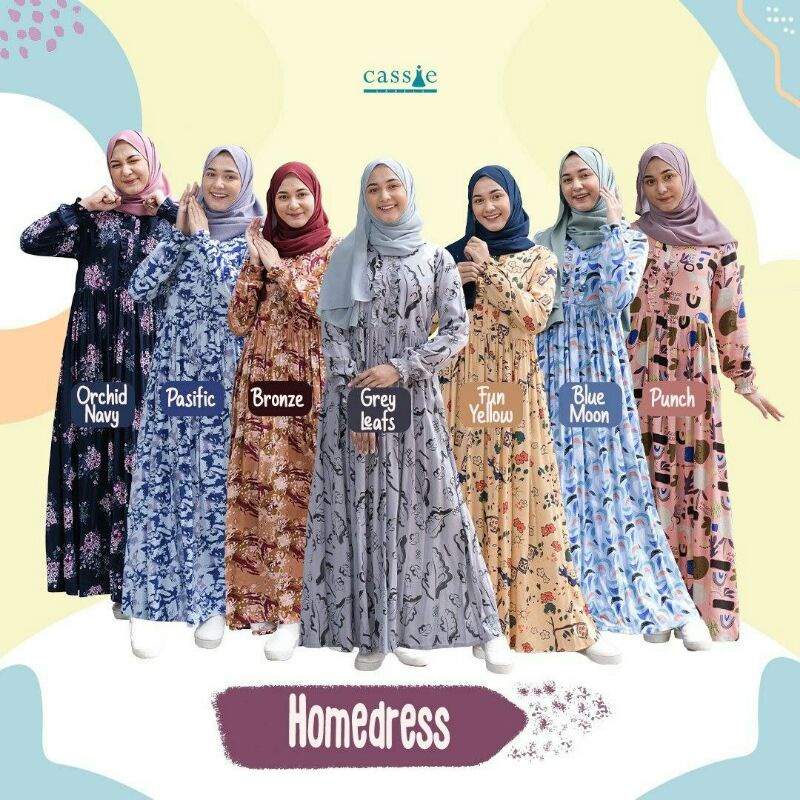 (ORIGINAL) HOMEDRESS BY CASSIE LABELS/ GAMIS RAYON