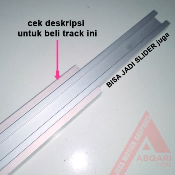 Jual t track  miter slot  table saw runner  miter saw track Diskon