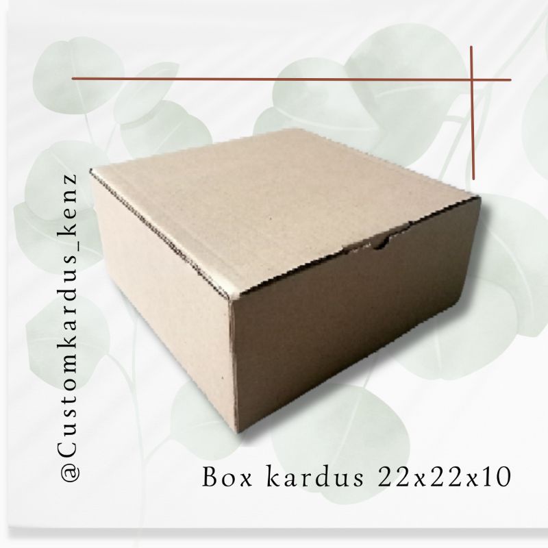 

❤️KENZ❤️ BOX KARDUS 22X22X10