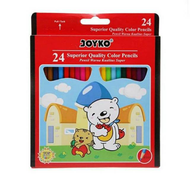 

Pensil Warna Joyko (24 warna)